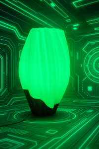 Design Tafellamp 'Waves' met Kleurenwissel en Afstandsbediening – Moderne Sfeerlamp